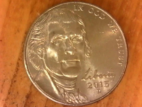 2015 D Jefferson Nickel # 1 Cover