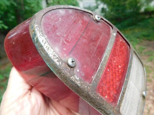 Original Volkswagon VW Hella 365 ZR STDBR P1 67 Tail light & Chrome Bezel - Picture 1 of 4