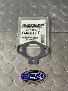 Mercury Mercruiser Quicksilver Thermostat Housing Cover Gasket OEM PN 27-418122 - Picture 1 of 10