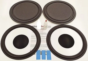 ESS AMT-1A Speaker Repair Refoam Kit 12" Passive Radiator & 12" Woofer w/ Caps! - Picture 1 of 1
