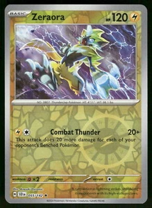 Zeraora Reverse Holo 055/142 SV07: Stellar Crown Pokemon - Picture 1 of 2