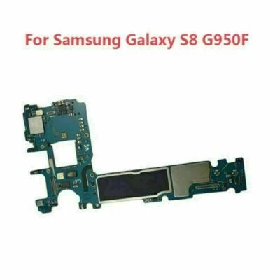 Placa madre principal desbloqueada placa lógica para Samsung Galaxy S8 G950F SM-G950F 64 GB Foto 1 de 4