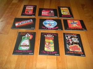 Juego de pegatinas Jay Lynch 2011 Wacky Packages OLDS2 Old School 2 Giant 5x7 9 tarjetas - Imagen 1 de 1