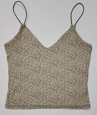 Camiseta corta sin mangas Gaze Cheetah talla S cami elástica Foto 1 de 4