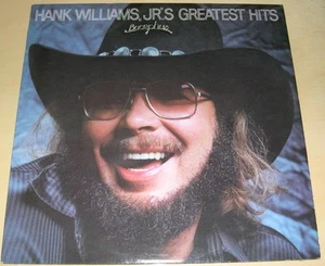 HANK WILLIAMS, JR. - Hank Williams Jr.'s Greatest Hits (LP, 1982) Very Good+ - Picture 1 of 1