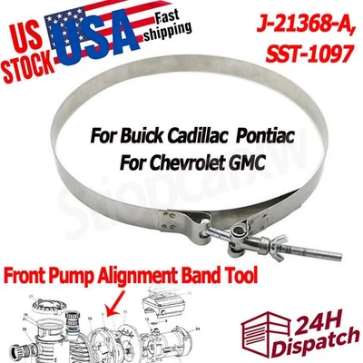 Herramienta automática de banda de alineación de bomba delantera para GMC Jimmy Silverado 4L60E T-1097 EE. UU. Foto 1 de 4