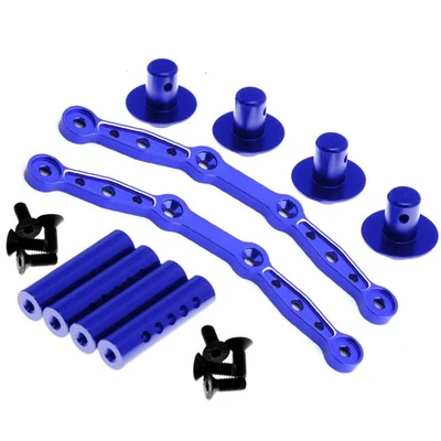 NEW Aluminum Front+Rear Housing Post Set For Arrma 1/8 Mojave 4X4 4S BLX RC Car - Image 1 of 4