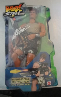 Новый в коробке MAX стали Amazon бластер 12» фигурка 2001 Mattel 50515 подписанный дизайнер ALTON! - Изображение 1 из 3