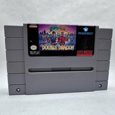 Super Double Dragon (Super Nintendo, SNES, 1992) Authentic Game Cartridge - Image 1 of 4
