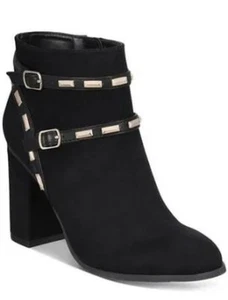 THALIA SODI Womens Sz 5M Terrief Bootie Black Ankle High Heeled Motorcycle NEW - Picture 1 of 5