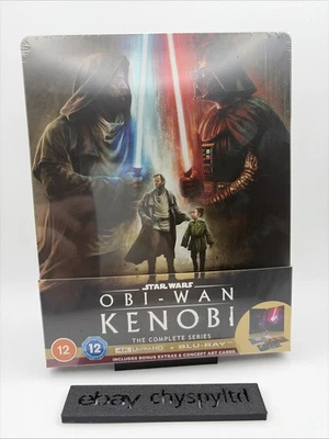 STAR WARS: OBI-WAN KENOBI 4K UHD BLURAY STEELBOOK **NEW & SEALED!** UK Version - Image 1 of 4