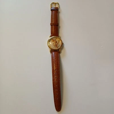 Divine Time By Relic Angel Of Love Roman Numeral Bezel Religious Watch ZR-90102 - Image 1 of 4