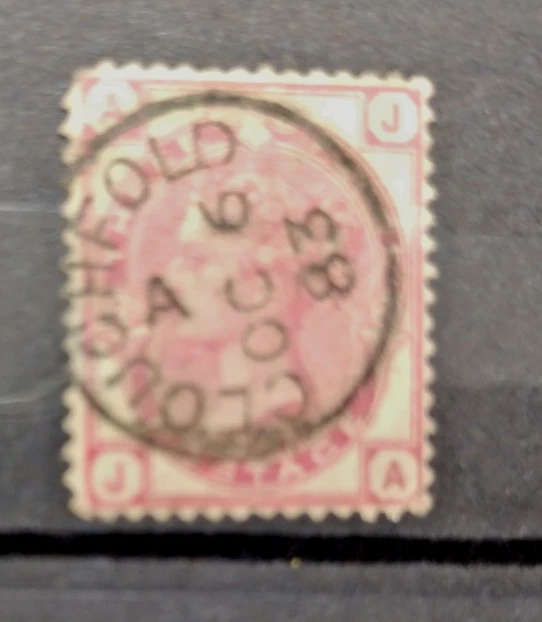 Great Britain  Scott 83 * SG 158 3d  Rose  Plate 21  QV 1881  Nice SONC - Image 1 of 1