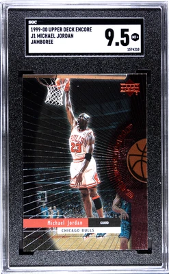 1999 Upper Deck Encore Michael Jordan #J1 Jamboree SGC 9.5 - Image 1 of 2