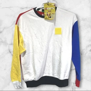 LEGO X Levi’s Relaxed Red Crewneck Sweatshirt Men’s Size M - Picture 1 of 20