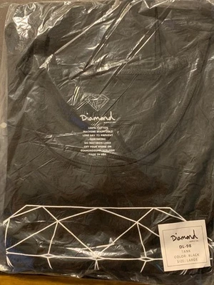 Diamond Supply Co. Regata, DL-98, preta, grande, veja a descrição. - Imagem 1 de 4