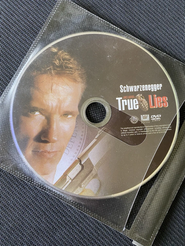 Schwarzenegger True Lies DVD no box  - Image 1 of 1