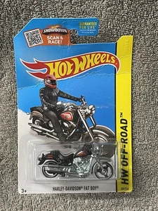 Hot Wheels Harley Davidson Fat Boy HW Off Road 82/250 - Picture 1 of 5