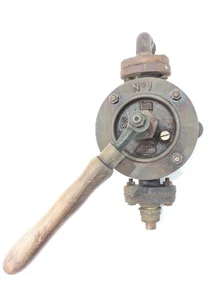Vintage S&A No1 Semi Rotary Hand Pump - Steampunk - Bild 1 von 8