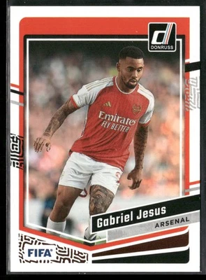 2023 PANINI DUNRUSS FIFA BASE SET GABRIEL JESUS ARSENAL #74 - Image 1 of 2