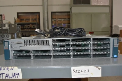 Servidor Cisco UCS-C210-M2 R210-2121605W V02 2,5x16 2*XEON E5649 128 GB VER NOTAS Foto 1 de 4