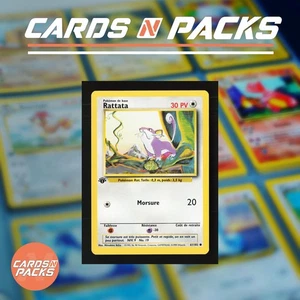 Carte Pokemon Rattata 61/102 Set de Base Edition 1 NM-Mint 🇫🇷 - Picture 1 of 2