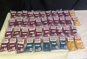 Columbia-Minerva 42 CT Pre-Cut Latch Hook Rug Acrylic Yarn: Wine Slate Gold NOS - Picture 1 of 2