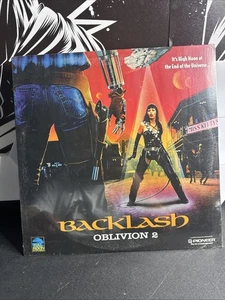 BACKLASH: OBLIVION 2 Laserdisc LD BRAND NEW SEALED ULTRA RARE BEHIND-THE-SCENES - Foto 1 di 2