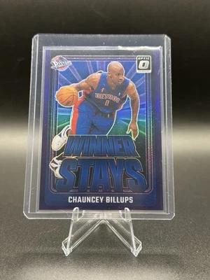 24-25 Donruss Optic Winner Stays Blue Prizm #18 Chauncey Billups - Image 1 of 2