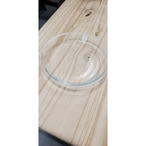 Vintage Pyrex Pie Plate 9" Baking Pie Dish Clear Glass #209 PRE-OWNED - Picture 1 of 4