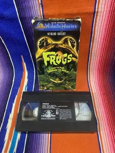 Frogs (VHS, 1972, 2000) MGM Presents Midnite Movies Horror Sci-Fi Sam Elliott - Picture 1 of 7