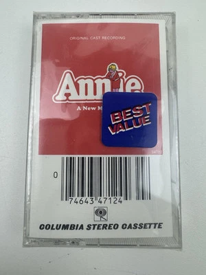 Annie Warbucks Original Cast Recording Cassette Tape 1977 SEALED  - Image 1 of 4
