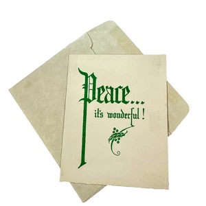 Tarjeta de Navidad Studley Oldham Burroughs 1949 impresión Edgar Rice Burroughs Tarzán - Imagen 1 de 13