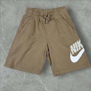 Nike Sweat Pants Shorts Side Logo Swoosh Elastic Waist - Youth Large - Picture 1 of 5