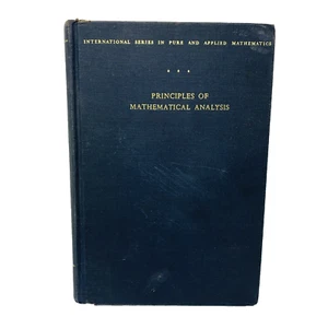 Principles of Mathematical Analysis HC  Second Edition by Walter Rudin 1964 Vtg - Picture 1 of 13