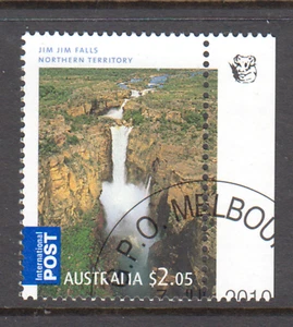 Australia 2008 Waterfalls Jim Jim Falls N.T. CTO 1 Koala reprint stamp. - Picture 1 of 1