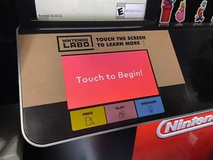 Nintendo Switch Kiosk Labo Magnet Display (REPRO) - Picture 1 of 5