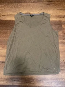 Women's Size XXL Nautica Sleeveless Top Shirt Tank Top Green Nice - Picture 1 of 5