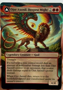 Ojer Axonil, Deepest Might Proxy Card with Custom designed art - Picture 1 of 3