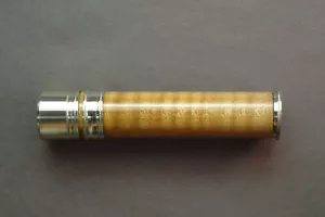 FLY ROD REEL SEAT Curly Maple 11175 Nickel Silver Cap and Ring - Picture 1 of 4