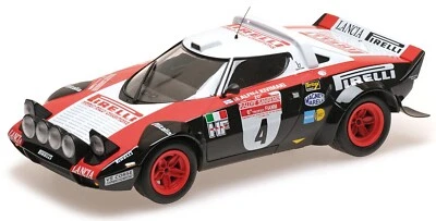 MINICHAMPS - LANCIA Stratos Pirelli #4 Sanremo rally 1978 M.Alen / I.Kivimaki... - Immagine 1 di 4