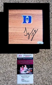 TYUS JONES Duke SIGNED & FRAMED Floor JSA COA BLUE DEVILS BASKETBALL - Picture 1 of 2
