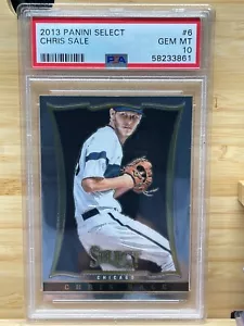 2013 Panini Select Baseball - Chris Sale - PSA 10 Gem MT - #6 - White Sox - Picture 1 of 1