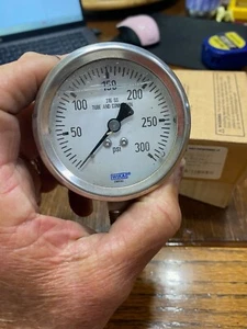 Wika 9768670  1/4” NPT Type 232.53 2.5” 300 PSI Gauge  SK3027 DS487 B4 - Imagen 1 de 5