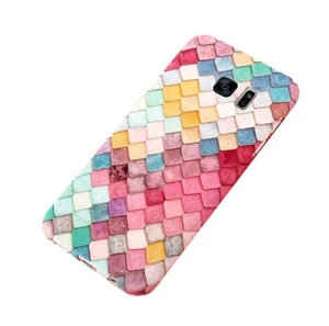 Farbenfrohes Hard Case Handyhülle Schutzhülle aus Kunststoff für Galaxy S7 - Bild 1 von 27