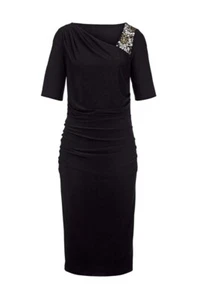 Amy Abend Kleid schwarz mit Schmucksteinen Gr. 36, 44, 46, 48, 50 1015846749 - Picture 1 of 3