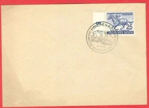 Germany Reich Racing HORSE Semi-postal used on Special Cancel cover 1942 - Picture 1 of 1