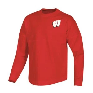 Girls University of Wisconsin Badgers Oversized Spirit Fan Jersey Shirt - Picture 1 of 6