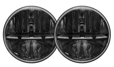 KIT FAROS RÍGIDOS 7" REDONDOS NO JK PAR, 55009 - TOTALMENTE NUEVOS Foto 1 de 3