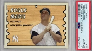 2024 Topps Now Roger Maris Throwback Thursday # 72 - Picture 1 of 2